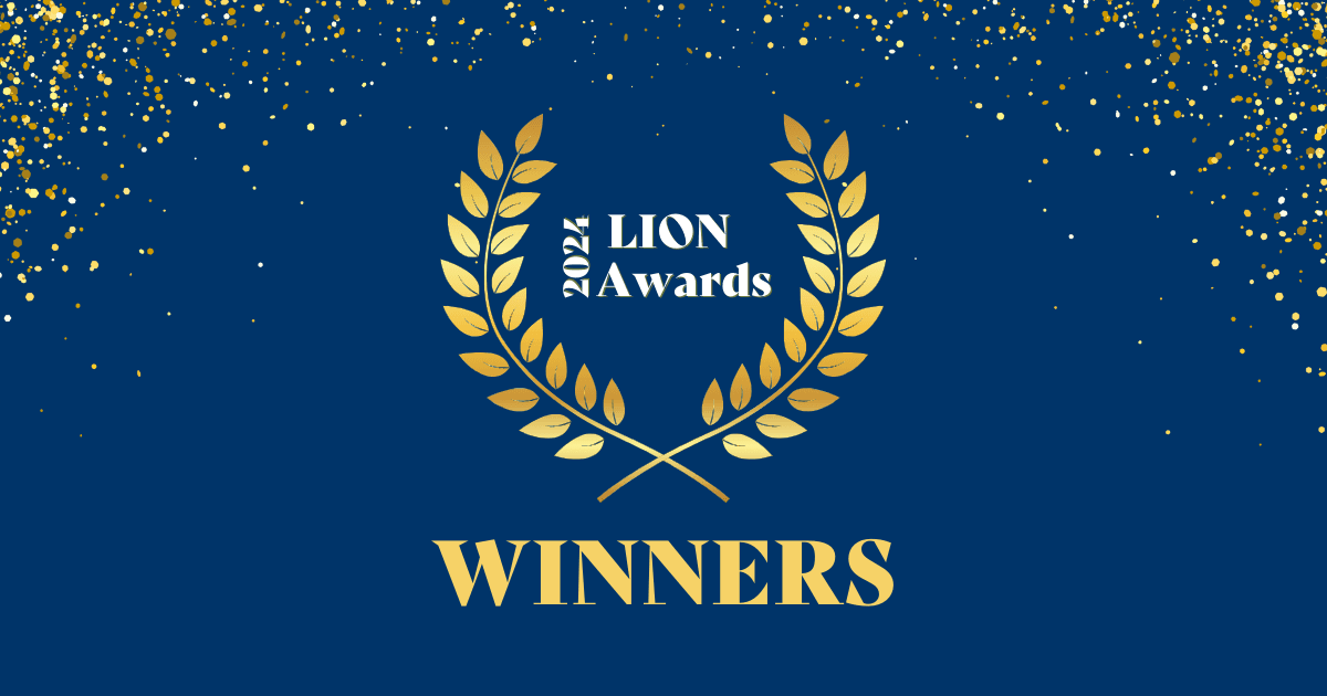 The 2024 Lion Awards logo.