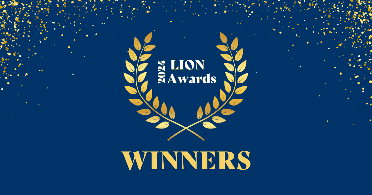 The 2024 Lion Awards logo.