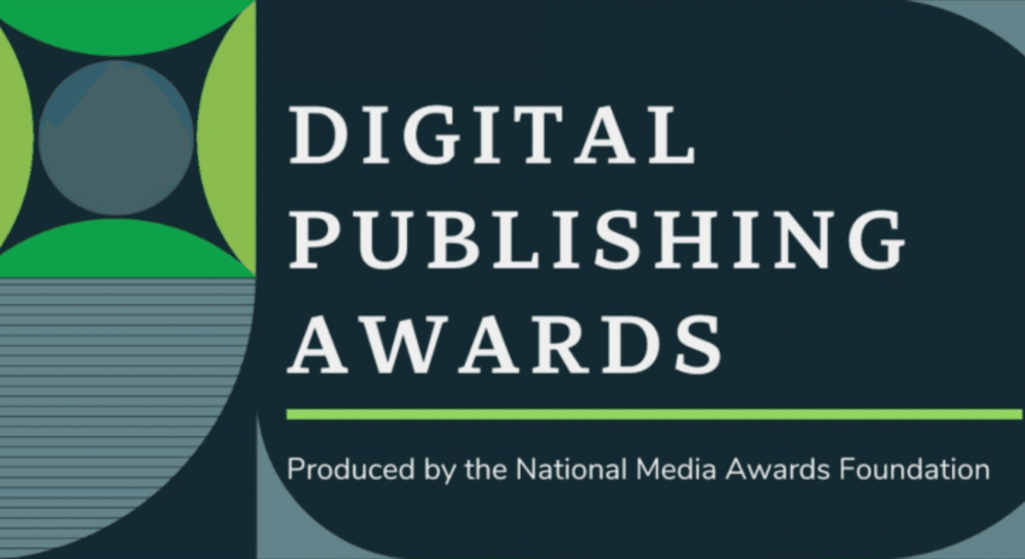 The logo for the Digital Publishing Awards.