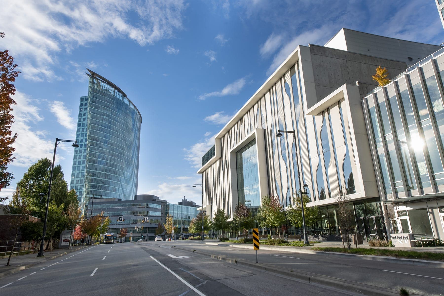 Simon Fraser University's campus.